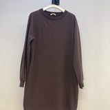Agatha Dress in Chocolate Size S Preloved