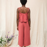 Sawyer Organic Cotton Trouser in Rose