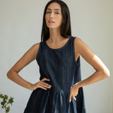 Kyra-Leigh Organic Cotton Denim Dress in Indigo