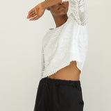 Zoya-May Cotton Linen Trousers in Black