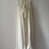 Belmira Organic Cotton Dress in Off White S Preloved