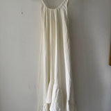 Belmira Organic Cotton Dress in Off White S Preloved