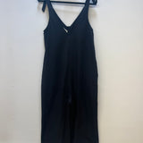 Penelope Organic Cotton Jumpsuit in Black XS Preloved