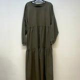 Mirabelle Organic Cotton Dress in Army S Preloved