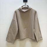 Ula Organic Cotton Sweatshirt in Lichen XS Preloved