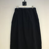 Ashley Organic Cotton Skirt in Black L Preloved