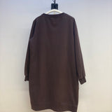 Agatha Dress in Chocolate Size S Preloved