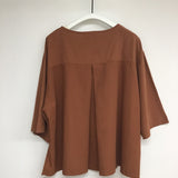 Shay Cotton Top in Russet S Preloved