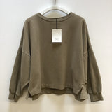 Serenity Organic Cotton Sweatshirt in Lichen S Preloved