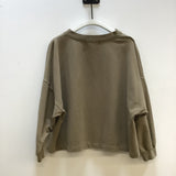Serenity Organic Cotton Sweatshirt in Lichen S Preloved