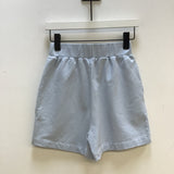 Sylvia Organic Cotton Shorts in Pale Blue XS Preloved