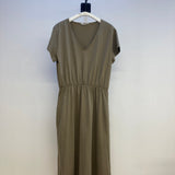 Beryl Dress in Khaki Size S Preloved