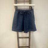 Paola-Leigh Organic Cotton Denim Shorts in Mid Blue XS Preloved