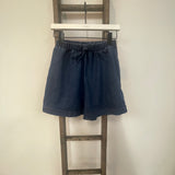 Paola-Leigh Organic Cotton Denim Shorts in Mid Blue XS Preloved