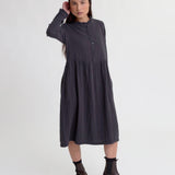 Sheila Corduroy Dress in Light Taupe M Preloved