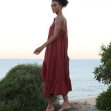 Belmira Organic Cotton Dress in Paprika S Preloved