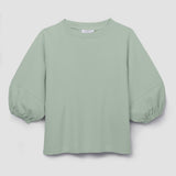Helios Organic Cotton Felpe Sweatshirt in Pistachio