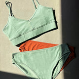 Nyra Bamboo & Organic Cotton Blend Bra in Pistachio