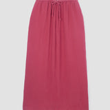 Macy Organic Cotton Skirt in Rose