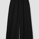 Mazu Organic Cotton Poplin Trouser in Black