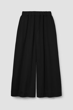 Mazu Organic Cotton Poplin Trouser in Black