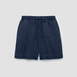 Paola-Leigh Organic Cotton Denim Shorts in Indigo