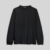 Pearl Organic Cotton Top in Black
